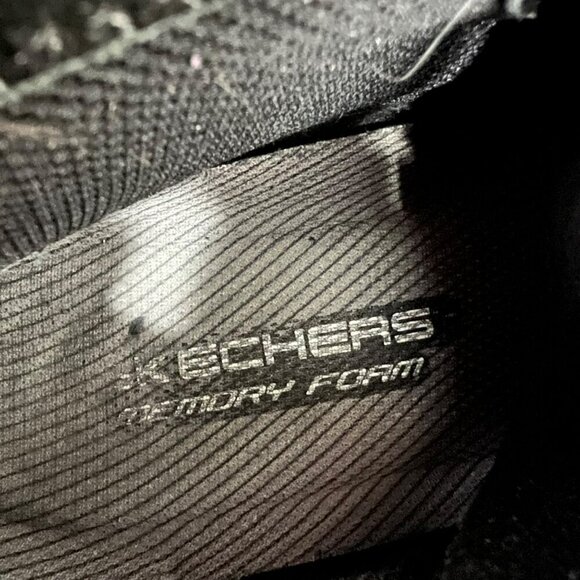 Levi’s Men’s Lace Up Boots Black Leather Gray Textile Size 8.5 - Picture 9 of 11